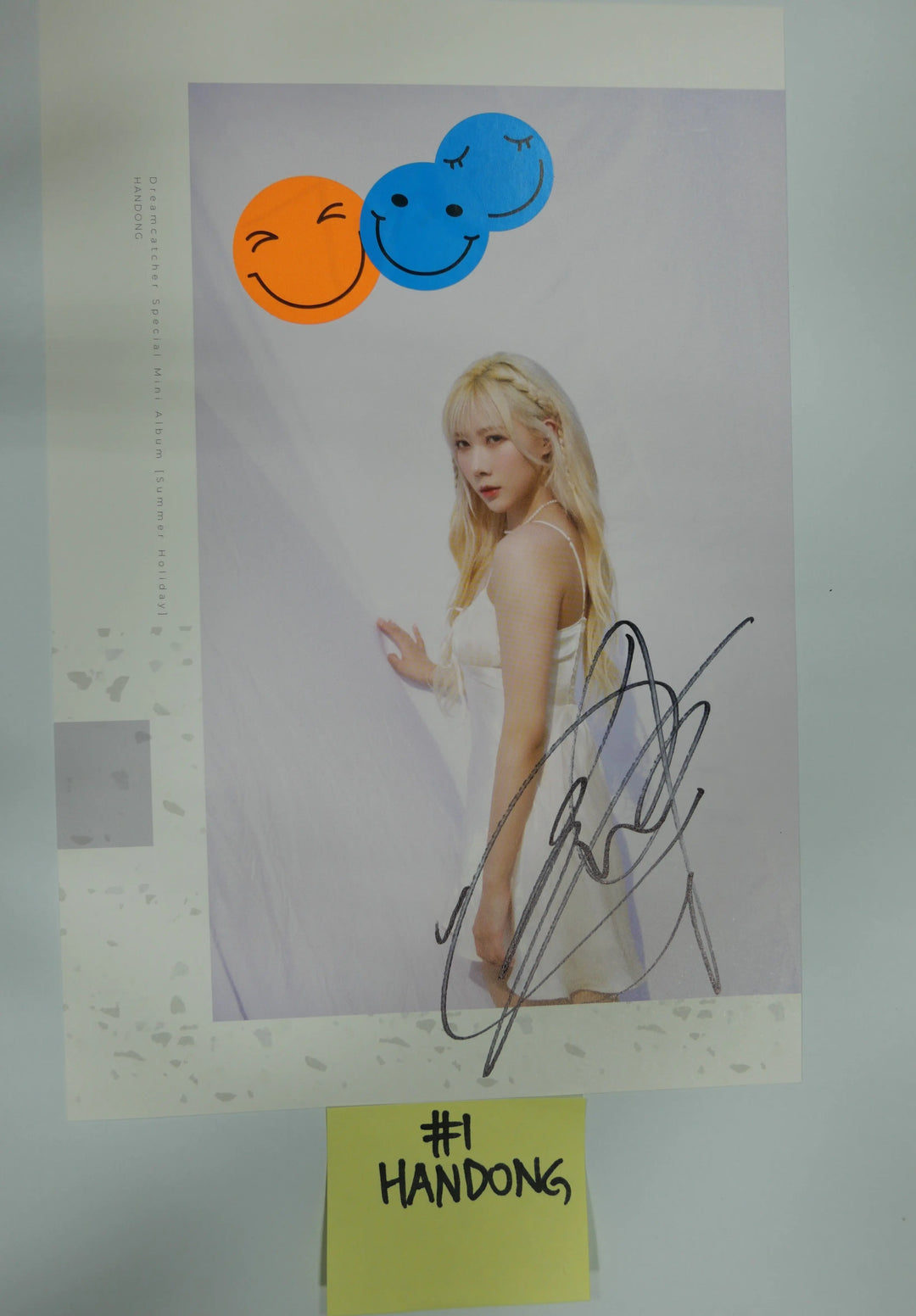 Dreamcatcher [Summer Holiday] – A Cut Page From Fansign Event Albums - HALLYUSUPERSTORE