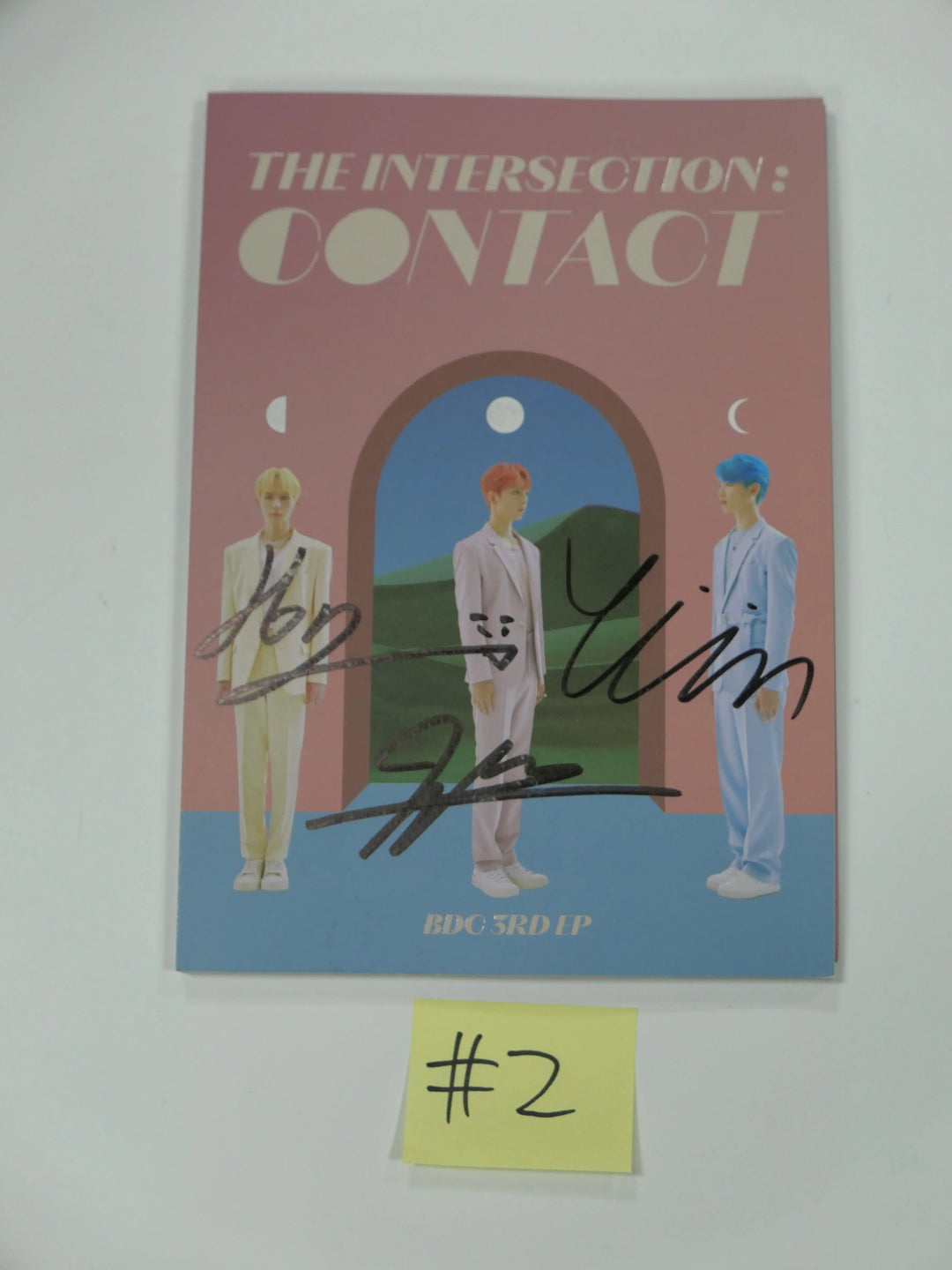 BDC "Contact" 3rd - Hand Autographed (Signed) Promo Album - HALLYUSUPERSTORE