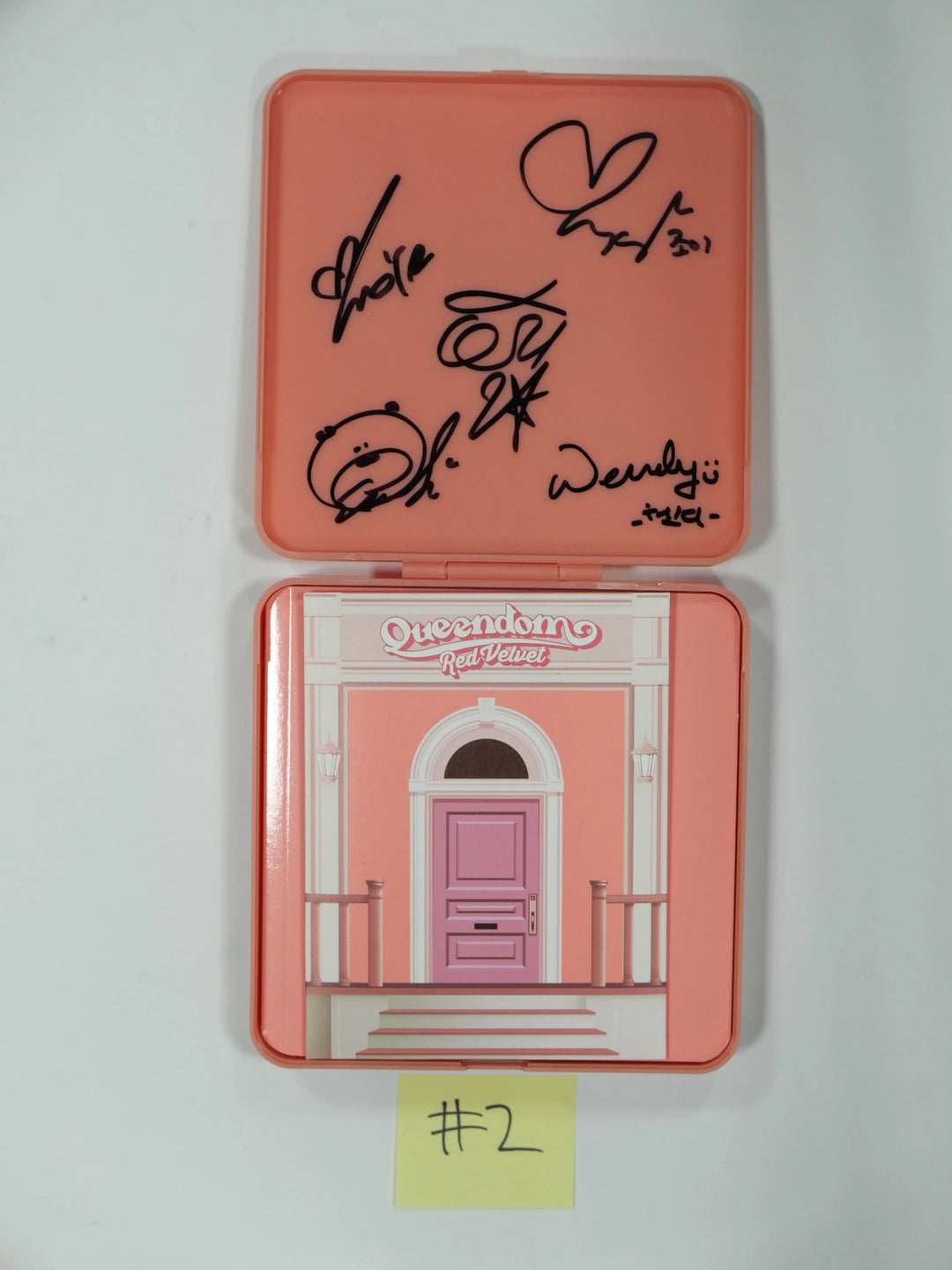 Red Velvet "Queendom" 6th Mini - Hand Autographed (Signed) Promo Album - HALLYUSUPERSTORE