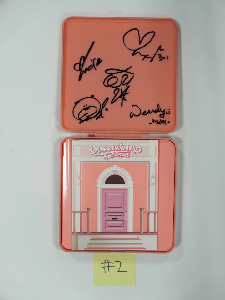Red Velvet "Queendom" 6th Mini - Hand Autographed (Signed) Promo Album - HALLYUSUPERSTORE