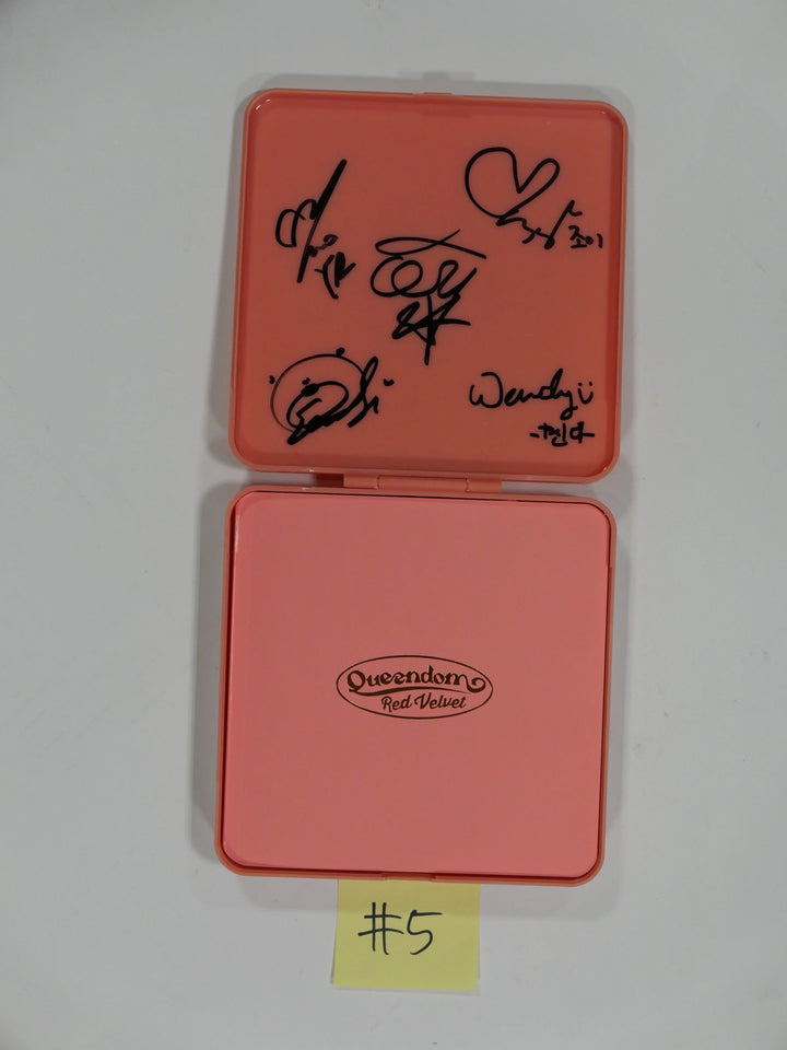 Red Velvet "Queendom" 6th Mini - Hand Autographed (Signed) Promo Album - HALLYUSUPERSTORE
