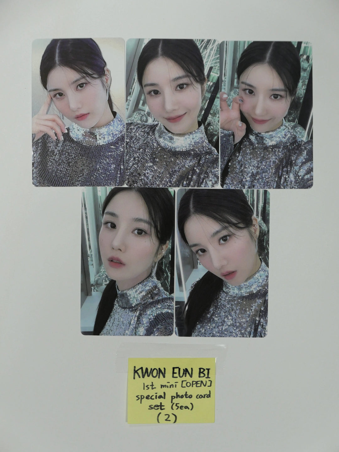 Kwon Eunbi "Open" 1st Mini Album - Official Photocard, Pre-Order Photocard Set (5EA) &amp; Apple Music,Mihwa dang Photocard (2EA) [Updated 9/09] - HALLYUSUPERSTORE
