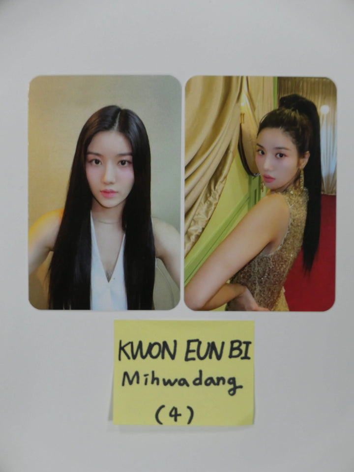 Kwon Eunbi "Open" 1st Mini Album - Official Photocard, Pre-Order Photocard Set (5EA) &amp; Apple Music,Mihwa dang Photocard (2EA) [Updated 9/09] - HALLYUSUPERSTORE