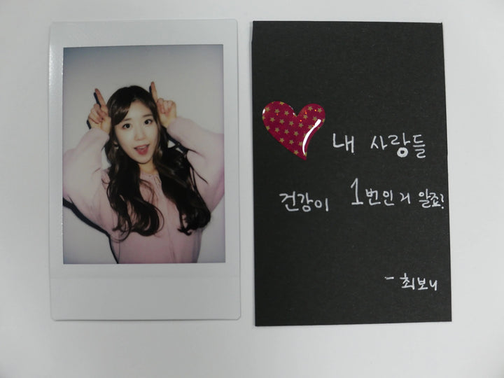 Dream Note - Broadcast Event Polaroid &amp; Hand Autographed(Signed) Message Card - HALLYUSUPERSTORE