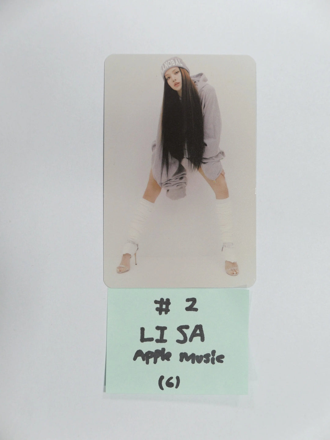 Lisa (of Blackpink) "LALISA" 1st Single - P.O.B &amp; Fansign Event Photocard - HALLYUSUPERSTORE