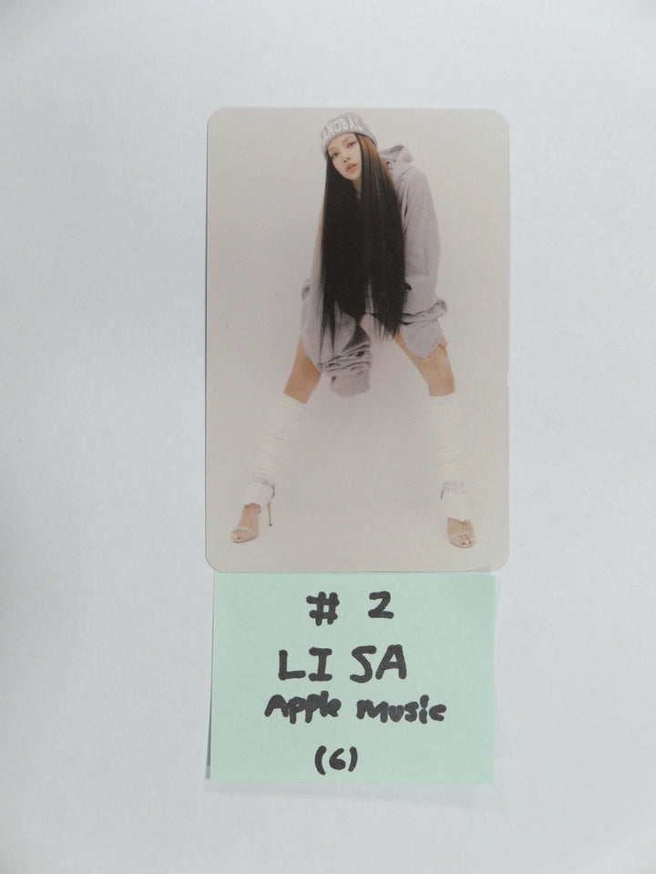 Lisa (of Blackpink) "LALISA" 1st Single - P.O.B &amp; Fansign Event Photocard - HALLYUSUPERSTORE