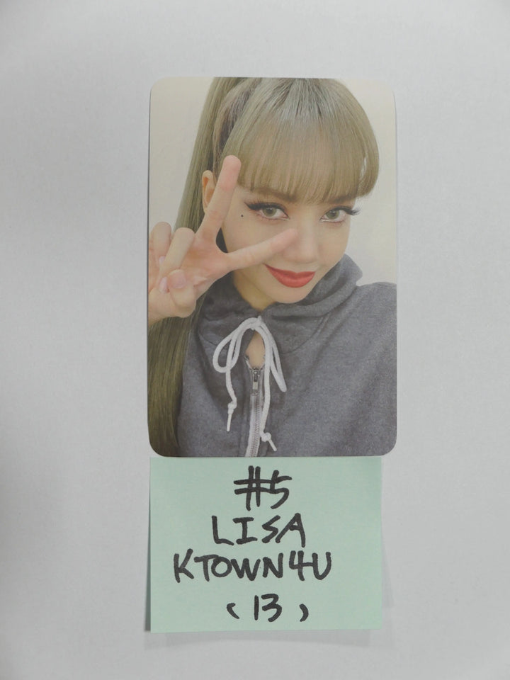 Lisa (of Blackpink) "LALISA" 1st Single - P.O.B &amp; Fansign Event Photocard - HALLYUSUPERSTORE