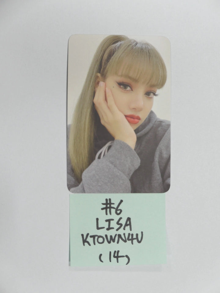 Lisa (of Blackpink) "LALISA" 1st Single - P.O.B &amp; Fansign Event Photocard - HALLYUSUPERSTORE