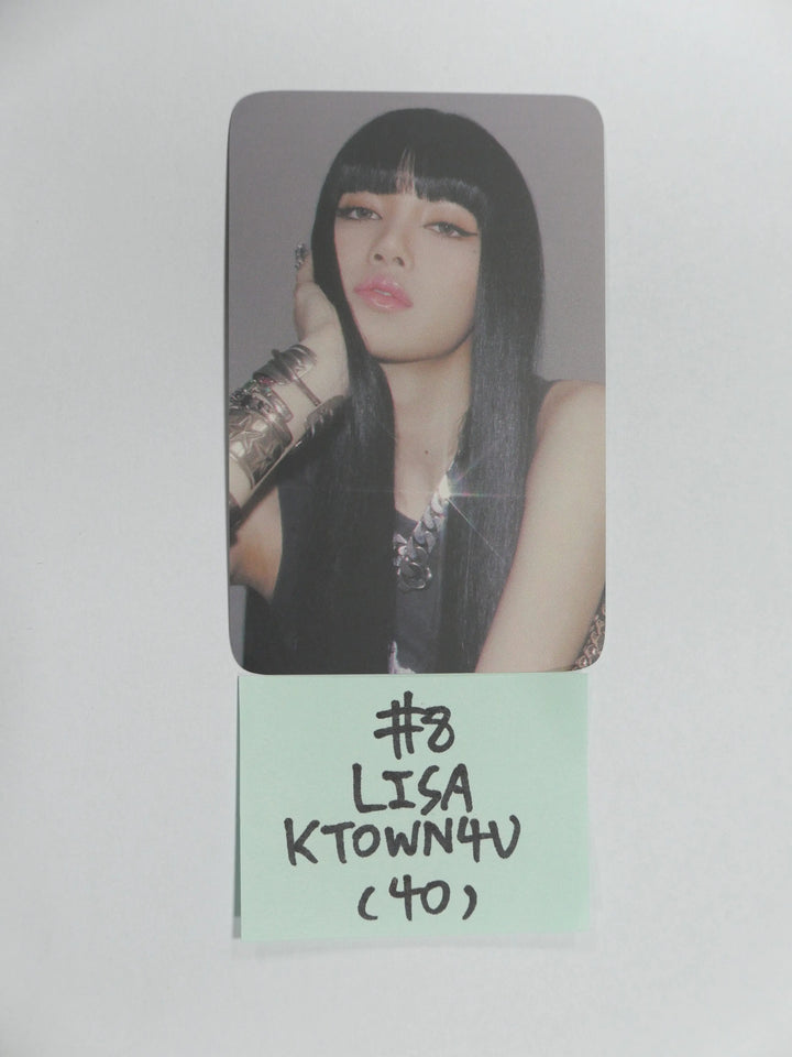 Lisa (of Blackpink) "LALISA" 1st Single - P.O.B &amp; Fansign Event Photocard - HALLYUSUPERSTORE