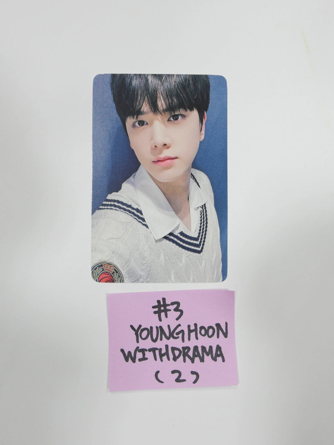 The Boyz "THRILL-ING" 6th Mini -  Withdrama Fansign Event Photocard - HALLYUSUPERSTORE