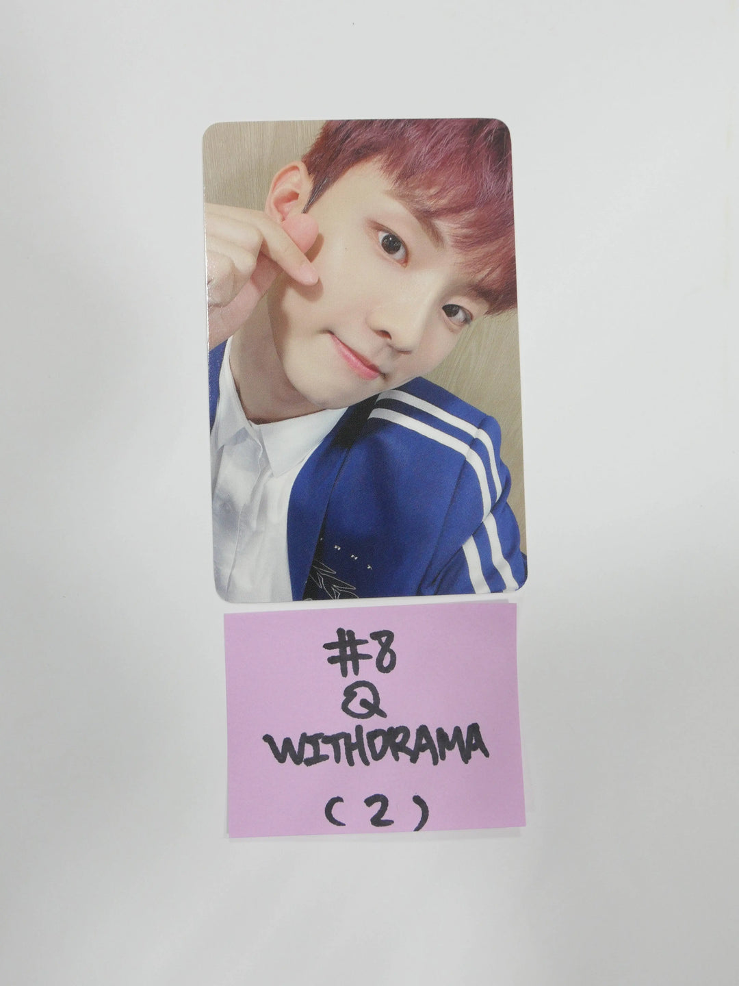 The Boyz "THRILL-ING" 6th Mini -  Withdrama Fansign Event Photocard - HALLYUSUPERSTORE