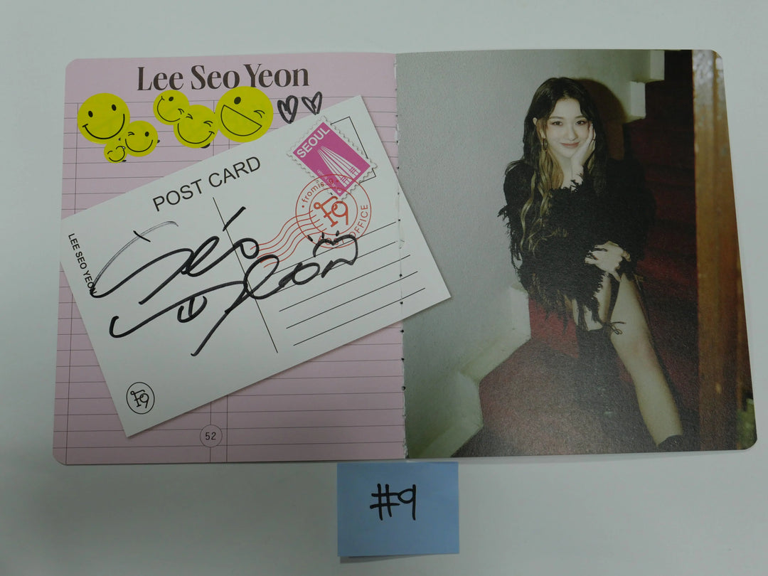 Fromis_9 [ Talk&amp;Talk, 9 Way Ticket ] – A Cut Page From Fansign Event Albums - HALLYUSUPERSTORE