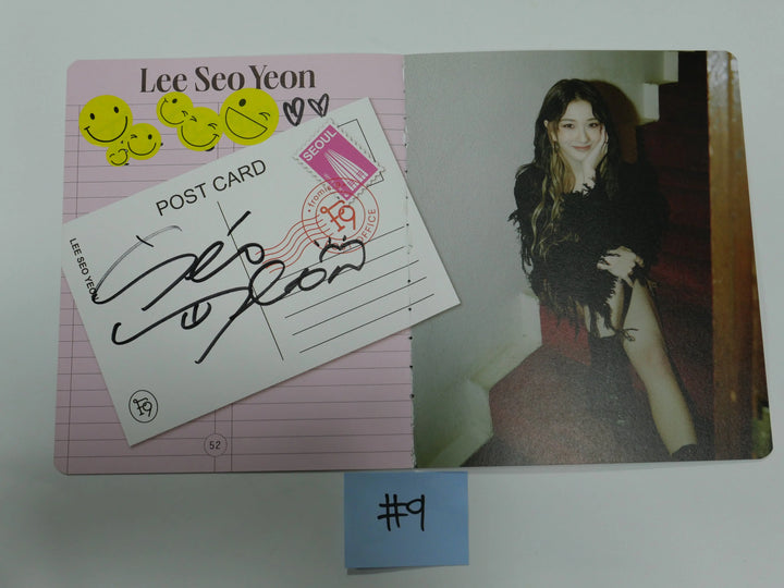 Fromis_9 [ Talk&amp;Talk, 9 Way Ticket ] – A Cut Page From Fansign Event Albums - HALLYUSUPERSTORE