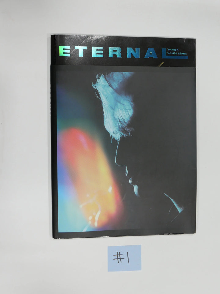 Young K (of DAY 6) "Eternal" - Hand Autographed(signed) Promo Album - HALLYUSUPERSTORE