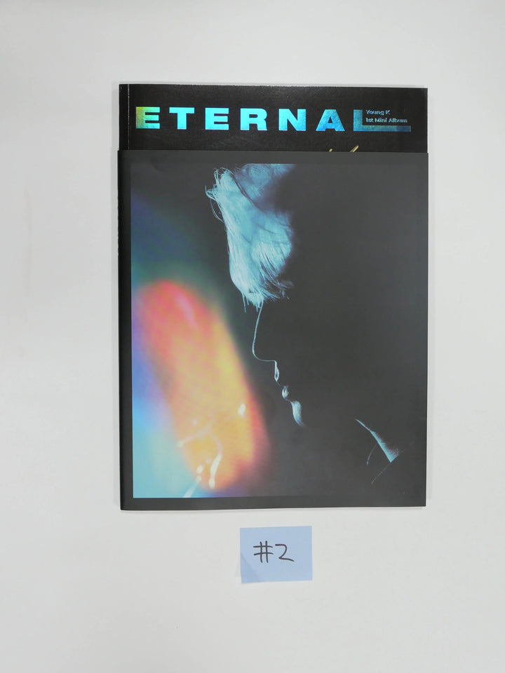 Young K (of DAY 6) "Eternal" - Hand Autographed(signed) Promo Album - HALLYUSUPERSTORE