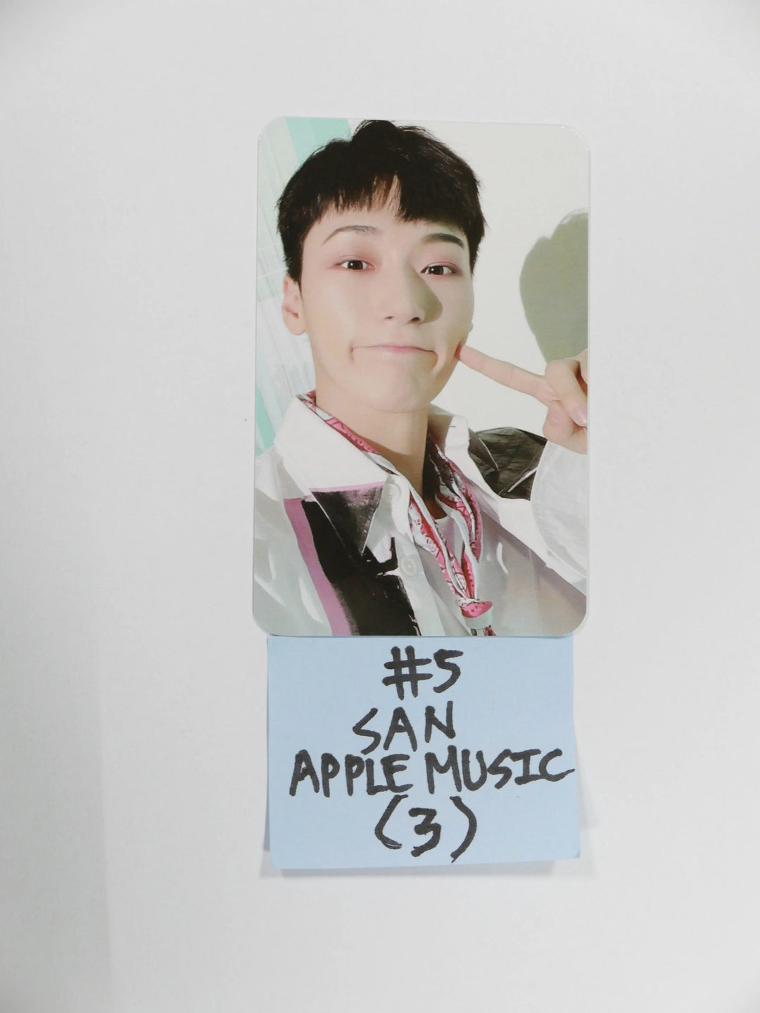 Ateez [ZERO:FEVER Part.3] - Applemusic Fansign Event Photocard - HALLYUSUPERSTORE