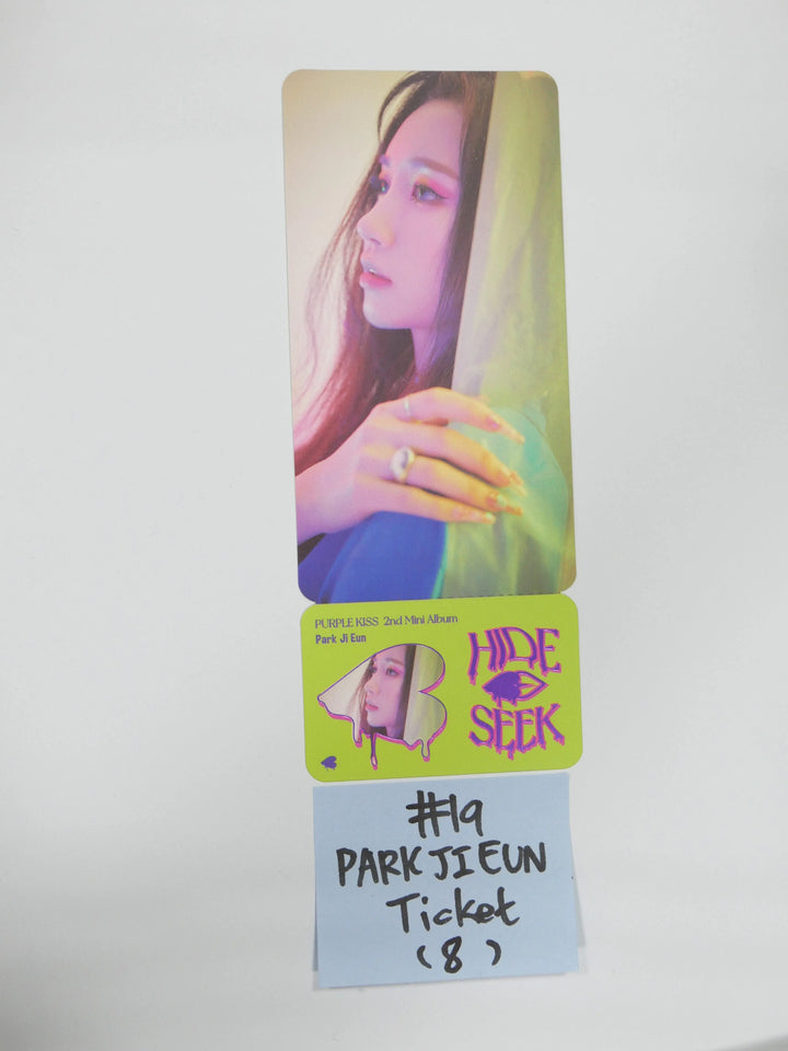 Purple Kiss "Hide &amp; Seek" - Official Photocard [Updated 10/01] - HALLYUSUPERSTORE