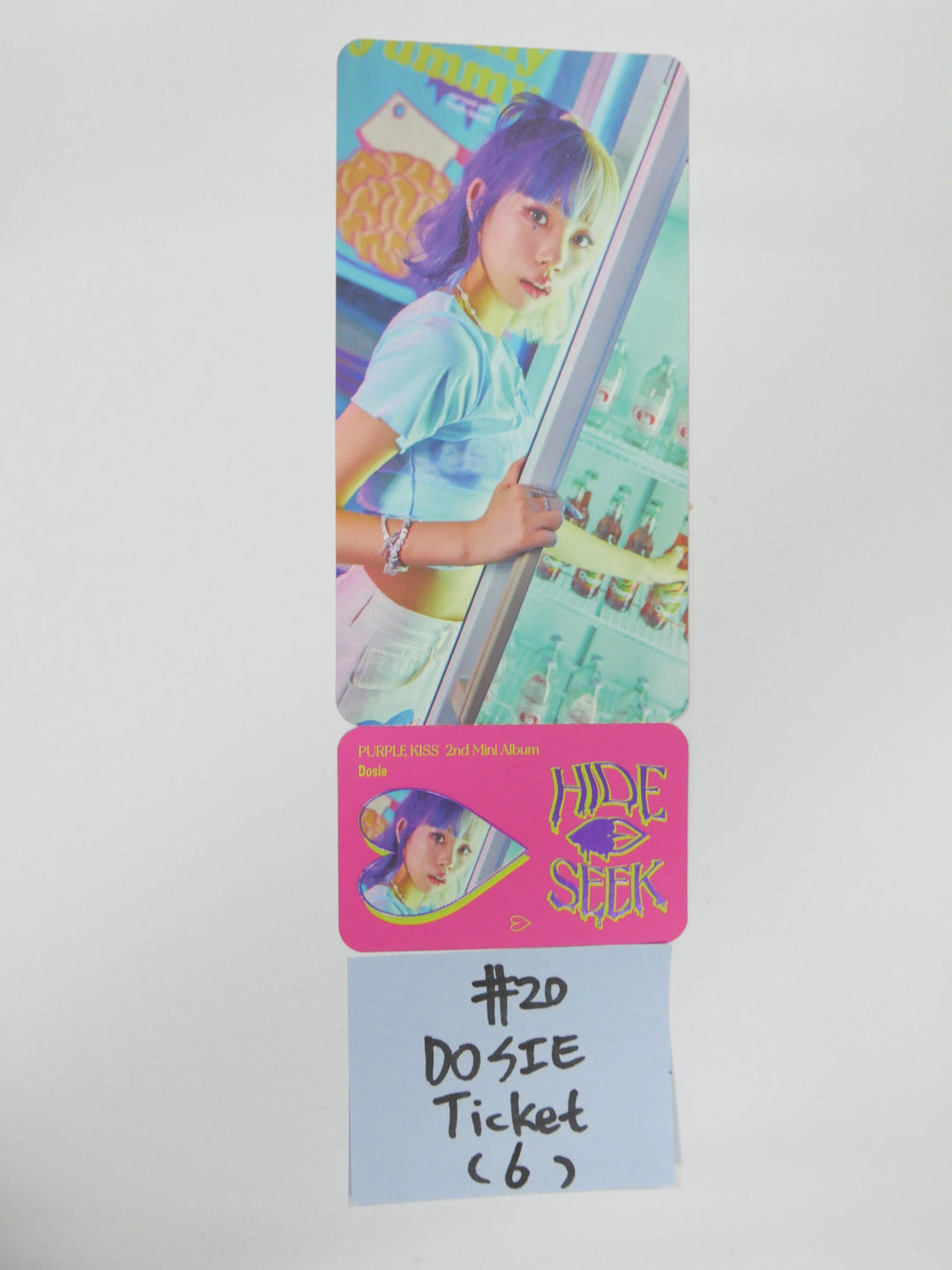 Purple Kiss "Hide &amp; Seek" - Official Photocard [Updated 10/01] - HALLYUSUPERSTORE