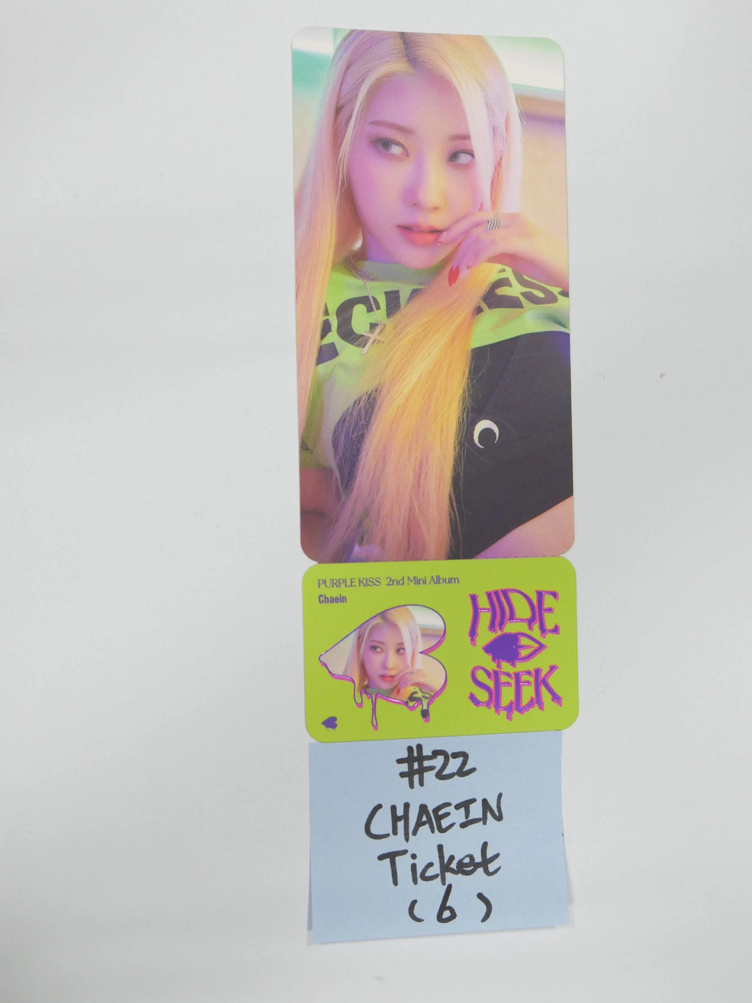 Purple Kiss "Hide &amp; Seek" - Official Photocard [Updated 10/01] - HALLYUSUPERSTORE