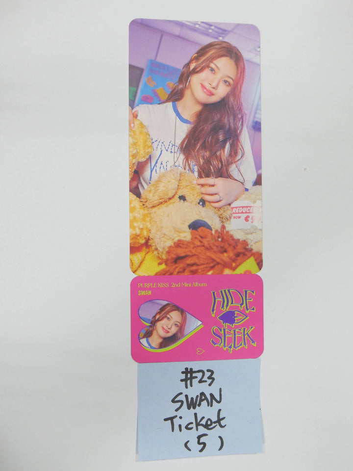 Purple Kiss "Hide &amp; Seek" - Official Photocard [Updated 10/01] - HALLYUSUPERSTORE