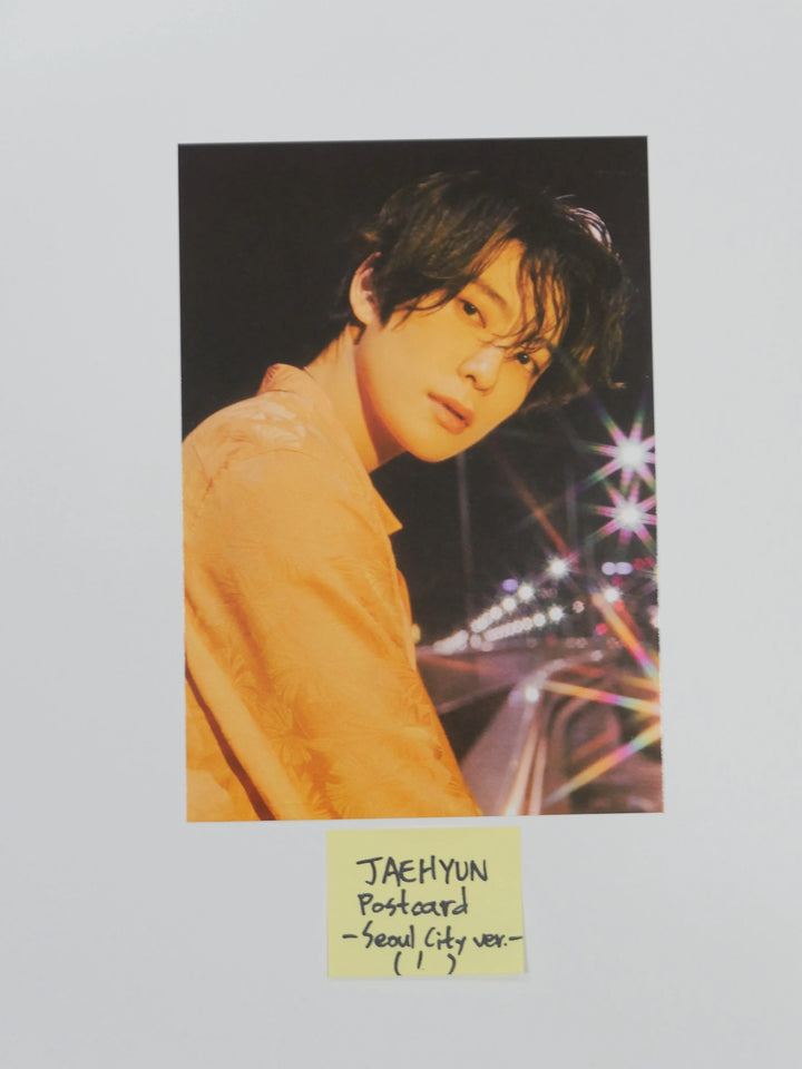 NCT 127 "Sticker" Official Postcard &amp; Sticker (Sticker, Sticky, Seoul City Ver.) - HALLYUSUPERSTORE
