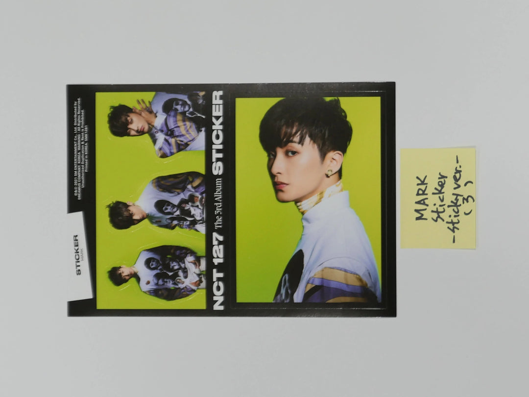 NCT 127 "Sticker" Official Postcard &amp; Sticker (Sticker, Sticky, Seoul City Ver.) - HALLYUSUPERSTORE