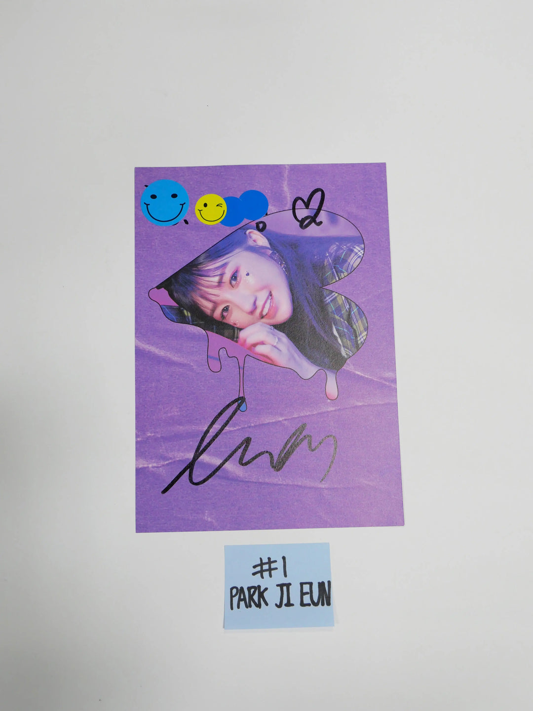 Purple Kiss [ HIDE &amp; SEEK ] – A Cut Page From Fansign Event Albums - HALLYUSUPERSTORE