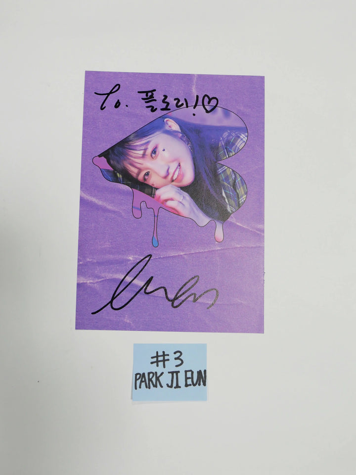 Purple Kiss [ HIDE &amp; SEEK ] – A Cut Page From Fansign Event Albums - HALLYUSUPERSTORE