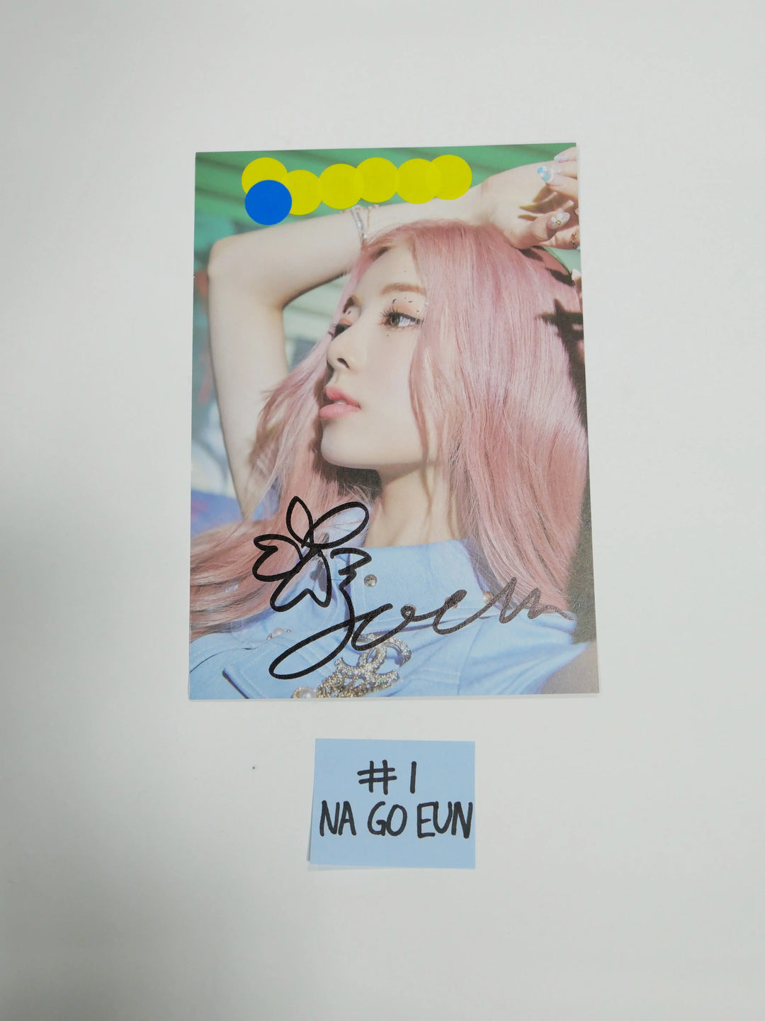 Purple Kiss [ HIDE &amp; SEEK ] – A Cut Page From Fansign Event Albums - HALLYUSUPERSTORE