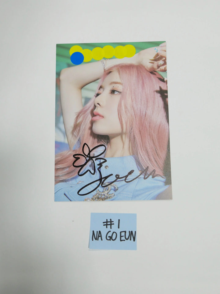 Purple Kiss [ HIDE &amp; SEEK ] – A Cut Page From Fansign Event Albums - HALLYUSUPERSTORE