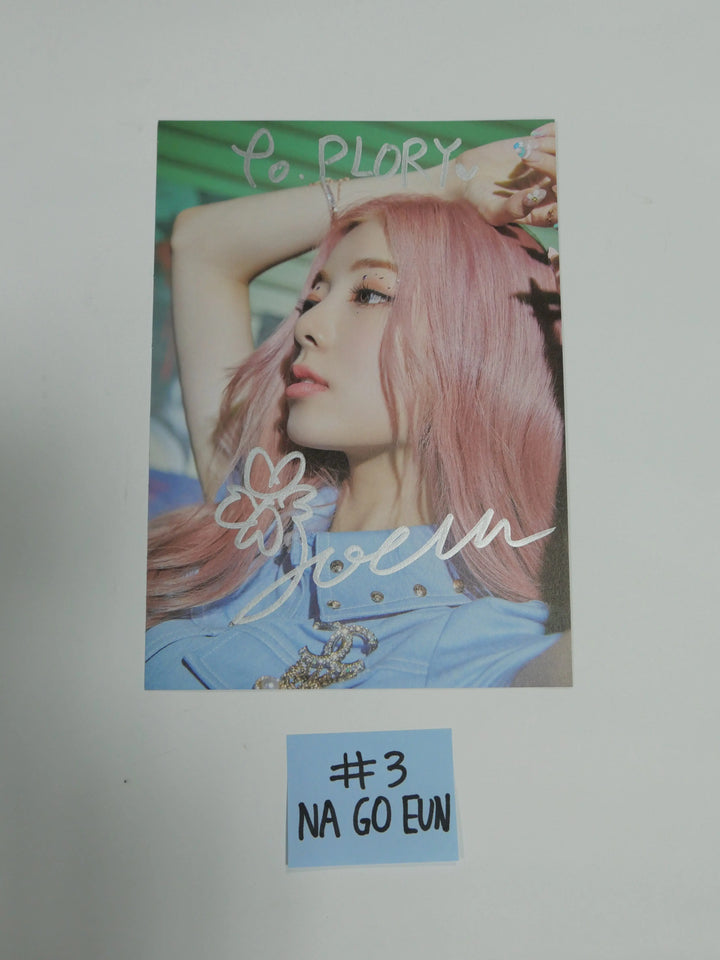 Purple Kiss [ HIDE &amp; SEEK ] – A Cut Page From Fansign Event Albums - HALLYUSUPERSTORE