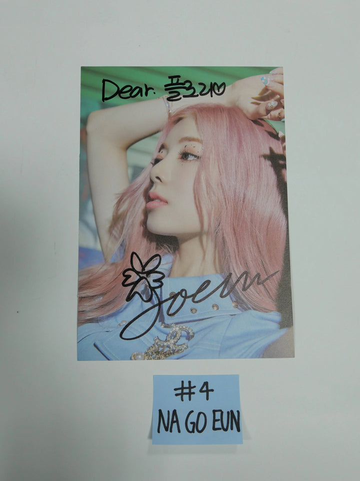 Purple Kiss [ HIDE &amp; SEEK ] – A Cut Page From Fansign Event Albums - HALLYUSUPERSTORE