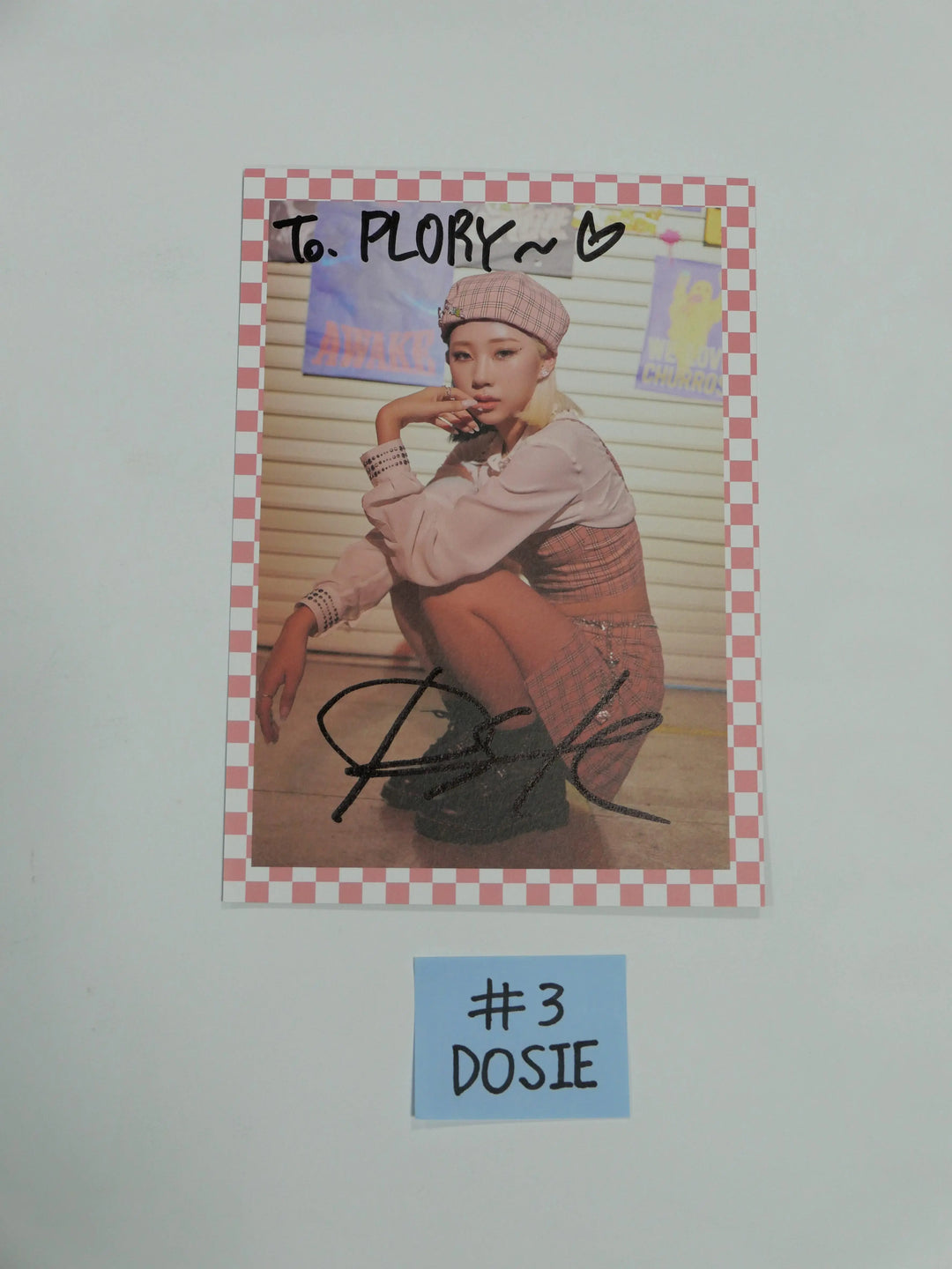Purple Kiss [ HIDE &amp; SEEK ] – A Cut Page From Fansign Event Albums - HALLYUSUPERSTORE