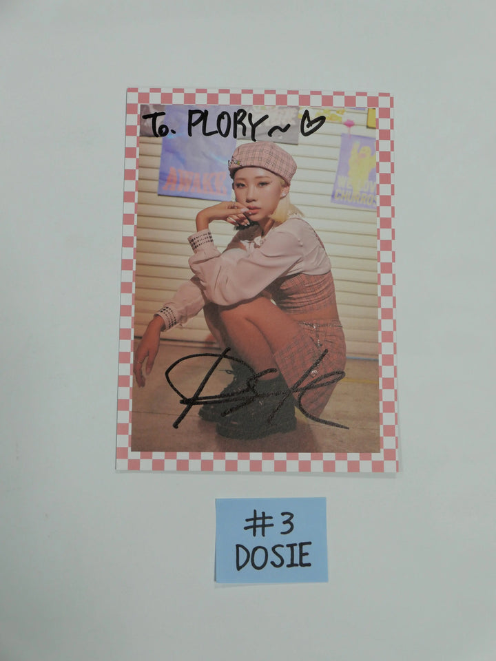 Purple Kiss [ HIDE &amp; SEEK ] – A Cut Page From Fansign Event Albums - HALLYUSUPERSTORE