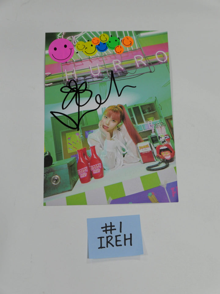 Purple Kiss [ HIDE &amp; SEEK ] – A Cut Page From Fansign Event Albums - HALLYUSUPERSTORE