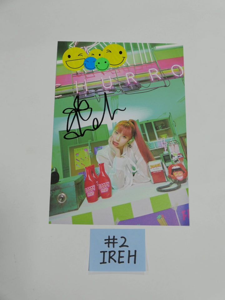 Purple Kiss [ HIDE &amp; SEEK ] – A Cut Page From Fansign Event Albums - HALLYUSUPERSTORE