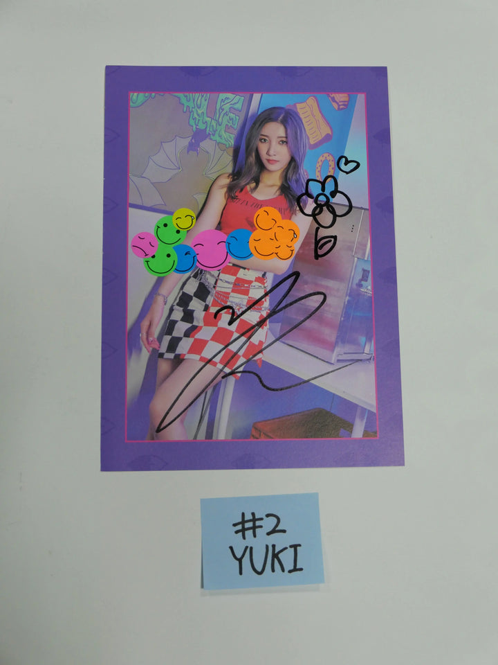 Purple Kiss [ HIDE &amp; SEEK ] – A Cut Page From Fansign Event Albums - HALLYUSUPERSTORE