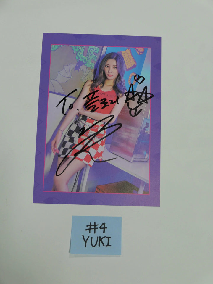 Purple Kiss [ HIDE &amp; SEEK ] – A Cut Page From Fansign Event Albums - HALLYUSUPERSTORE