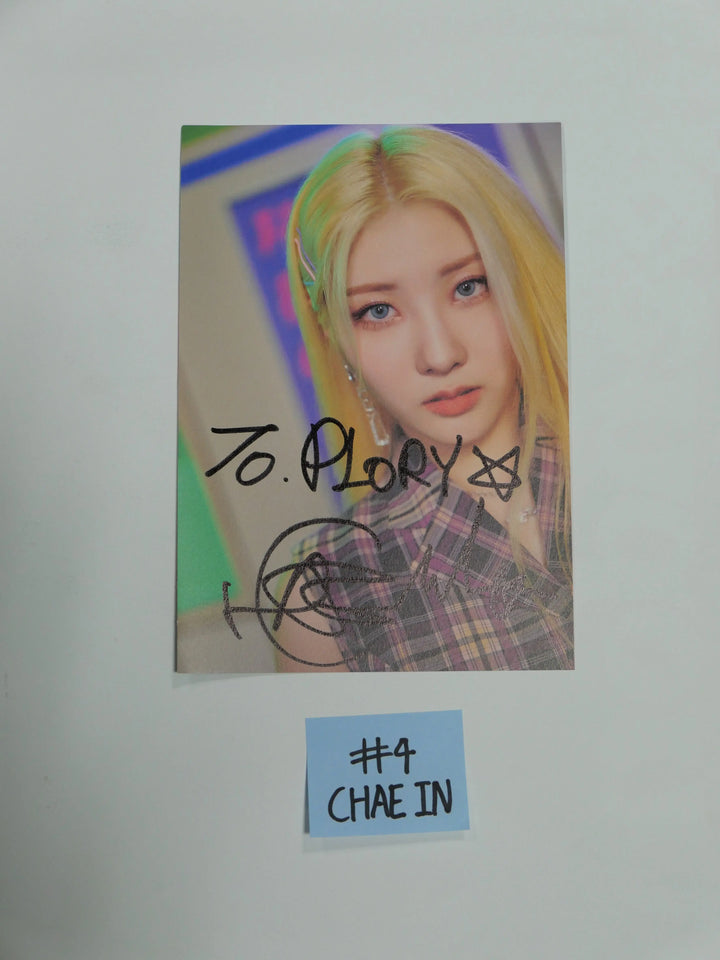 Purple Kiss [ HIDE &amp; SEEK ] – A Cut Page From Fansign Event Albums - HALLYUSUPERSTORE