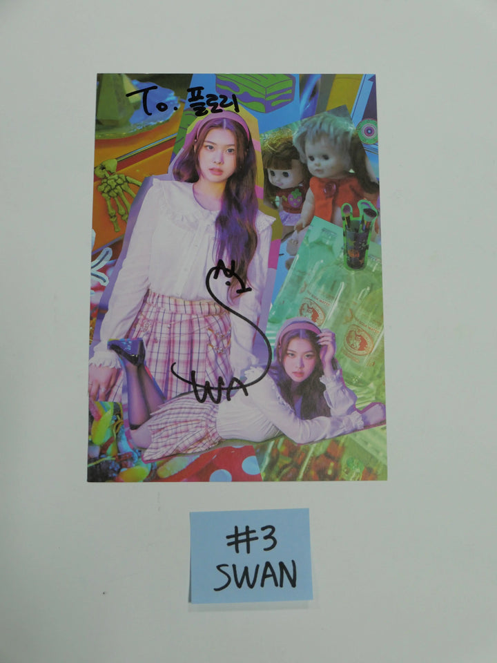 Purple Kiss [ HIDE &amp; SEEK ] – A Cut Page From Fansign Event Albums - HALLYUSUPERSTORE