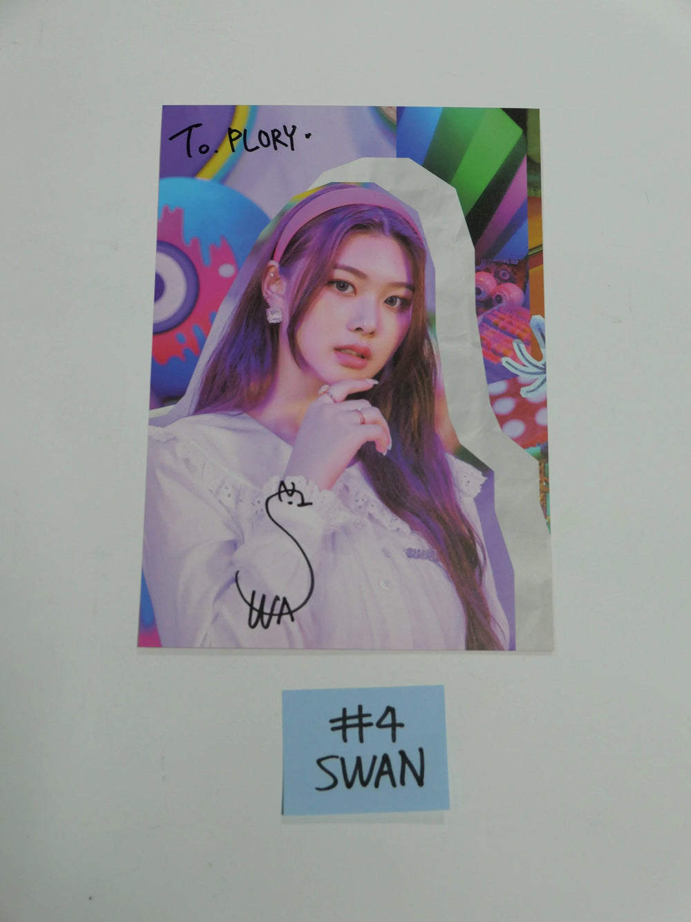 Purple Kiss [ HIDE & SEEK ] – A Cut Page From Fansign Event Albums - HALLYUSUPERSTORE