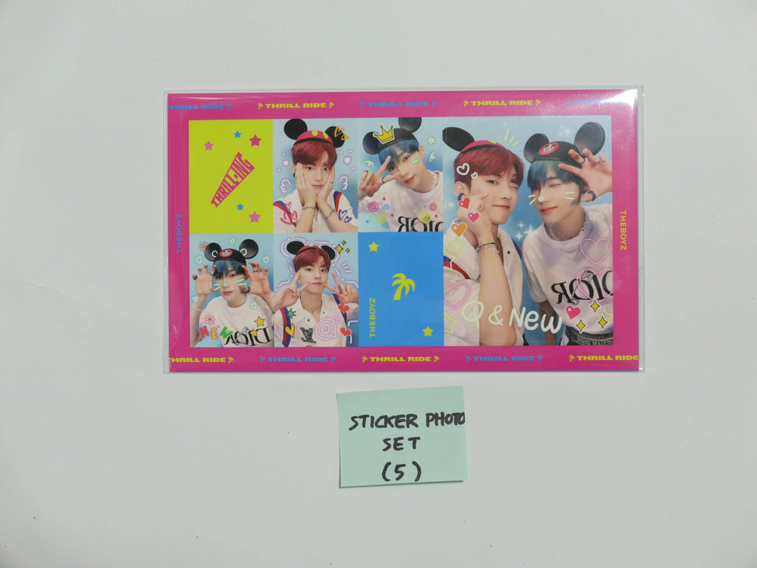 The Boyz - 2021 THRILL-ING MD - Withdrama PVC MINI Pocket Photocard Set, Special Photo Set, Sticker Photo Set (5EA) - HALLYUSUPERSTORE