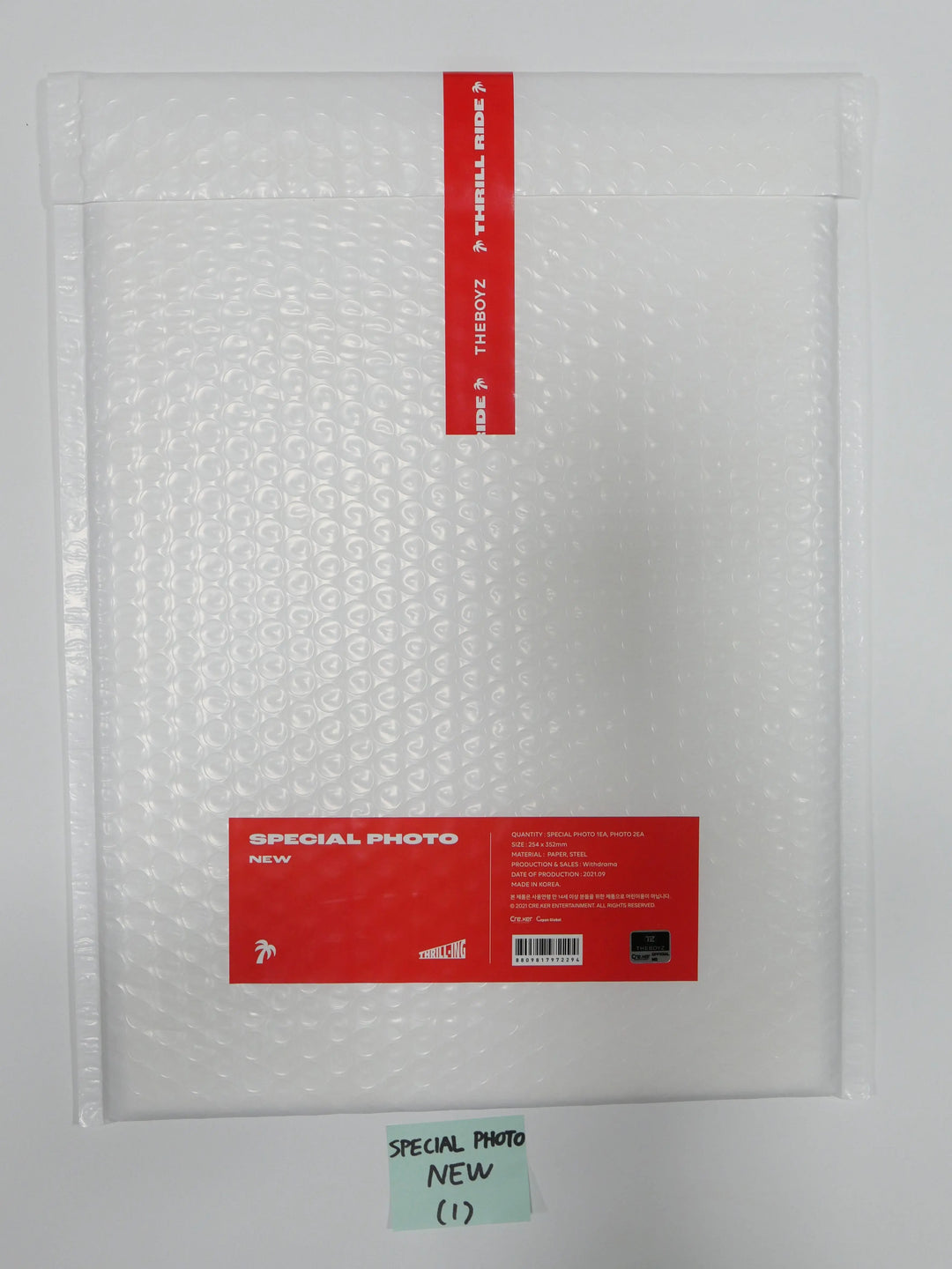 The Boyz - 2021 THRILL-ING MD - Withdrama PVC MINI Pocket Photocard Set, Special Photo Set, Sticker Photo Set (5EA) - HALLYUSUPERSTORE