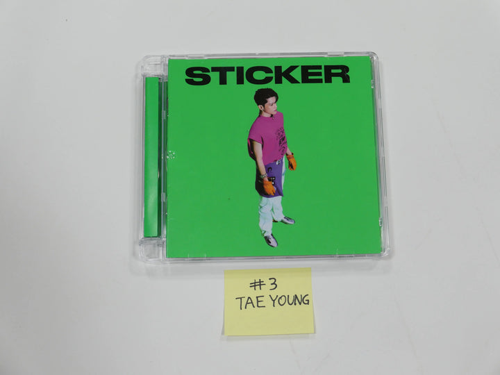 NCT 127 "Sticker"- Jewel Case Ver Case + CD ONLY (NO PHOTOCARDS) - HALLYUSUPERSTORE