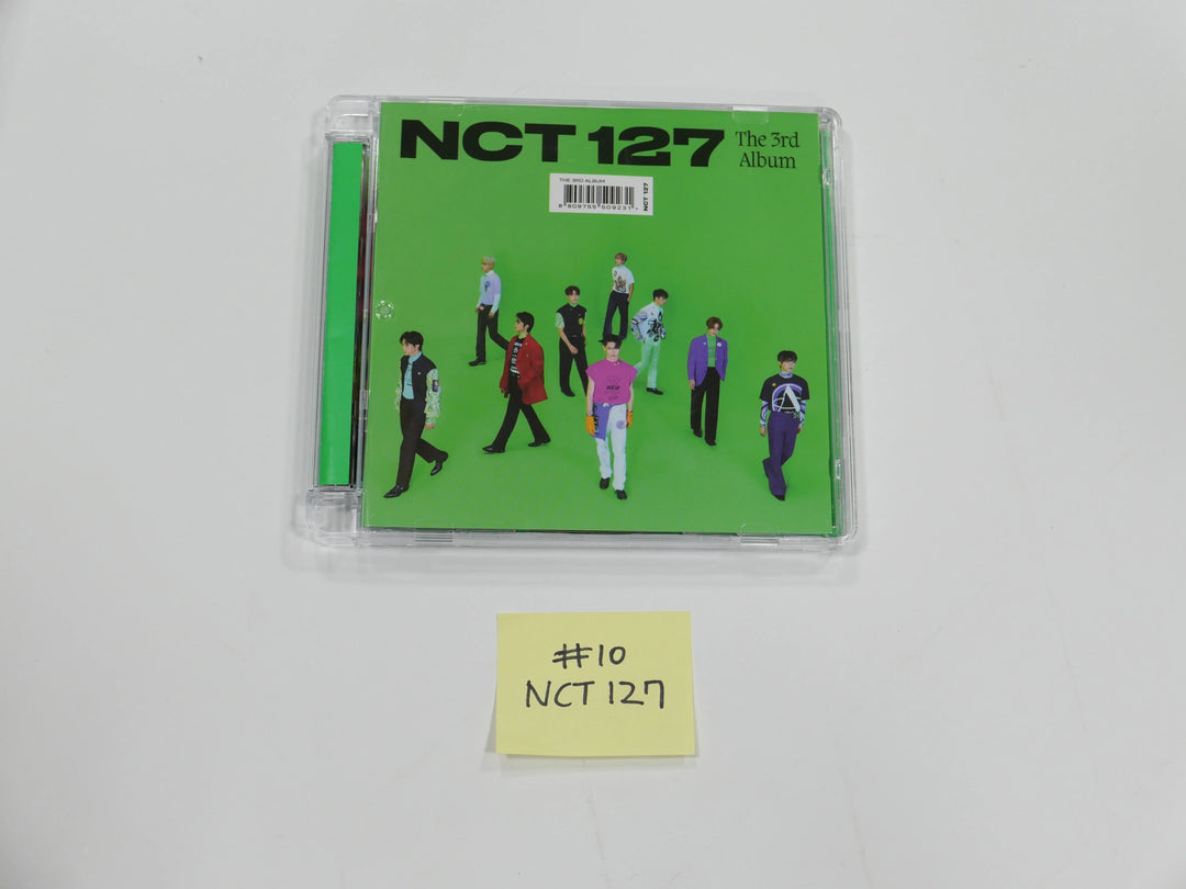 NCT 127 "Sticker"- Jewel Case Ver Case + CD ONLY (NO PHOTOCARDS) - HALLYUSUPERSTORE
