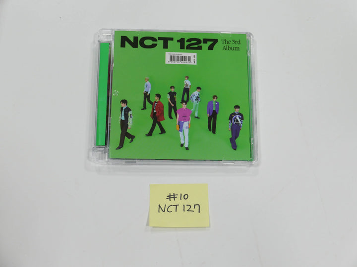 NCT 127 "Sticker"- Jewel Case Ver Case + CD ONLY (NO PHOTOCARDS) - HALLYUSUPERSTORE