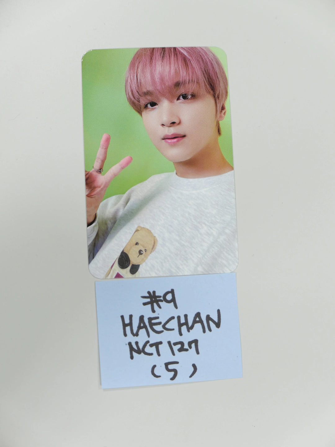 NCT 127 Slow Acid x Teddy Island Collaboration Photocard - HALLYUSUPERSTORE