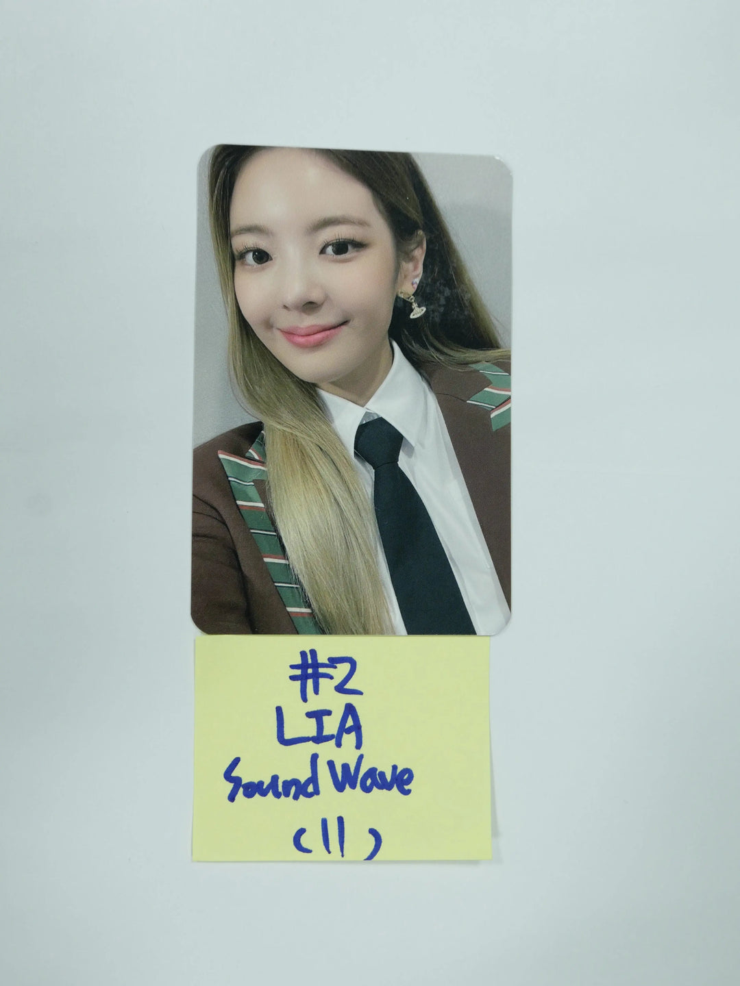 ITZY ‘CRAZY IN LOVE’ - Soundwave Fansign Event Photocard &amp; 4 Cut Photo - HALLYUSUPERSTORE