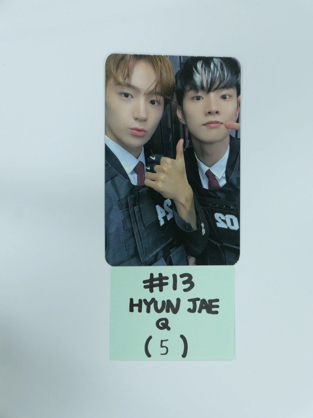 The Boyz "MAVERICK" -  Official ID Card, Unit Photocard - HALLYUSUPERSTORE