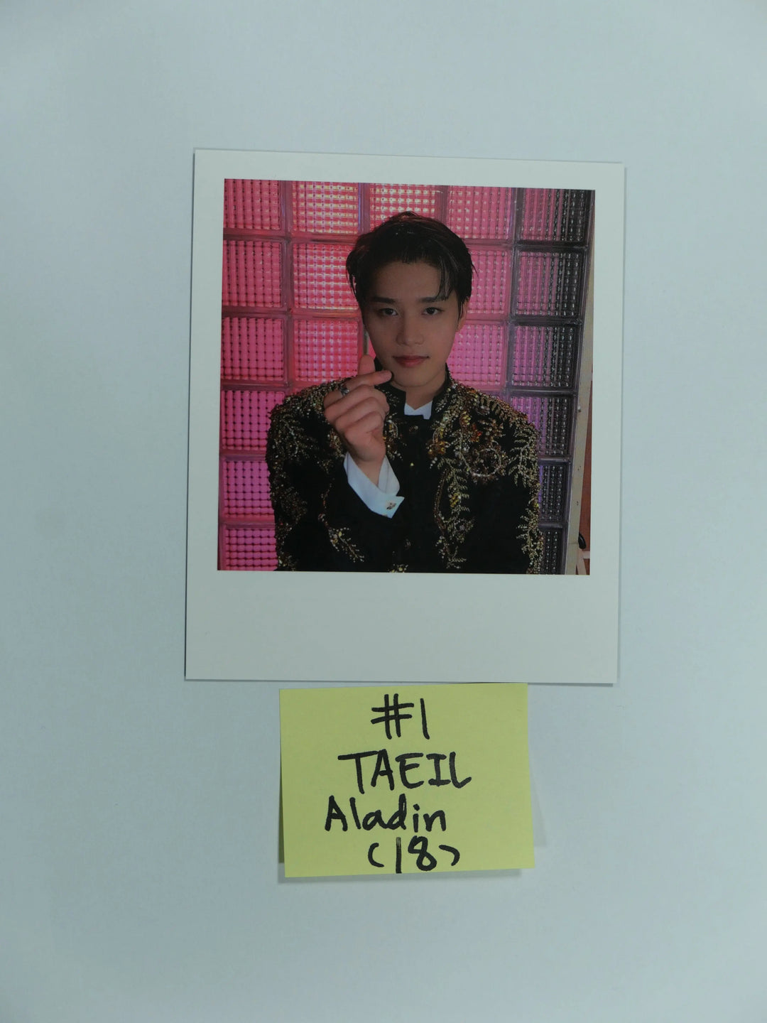 NCT 127 "Sticker" - Aladin Pre-Order Benfit Polaroid Type Photocard - HALLYUSUPERSTORE